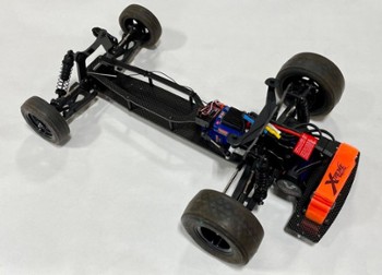 TRAXXAS SLASH FWD DRAG CONVERSION CHASSIS CARBON FIBER (10669)