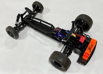 SLASH FWD DRAG CONVERSION CHASSIS CARBON FIBER (10669)