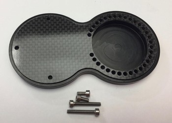 SPEKTRUM DX6R CARBON FIBER AND ALUMINUM DROP DOWN (10008)