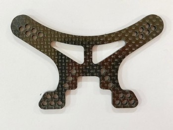 TEAM LOSI XXX-4 CARBON FIBER FRONT SHOCK MOUNT (10350)