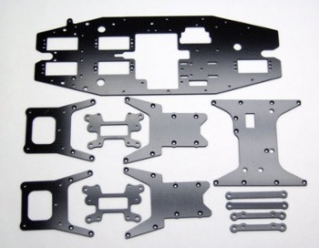 LOSI LST XXL CARBON FIBER KIT (10 PIECES) (10367)