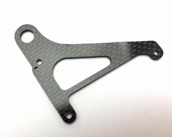 XRAY X1 CARBON FIBER FRONT ARM WITH SUPPORT 2.5mm (10476)