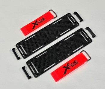 XRT CARBON FIBER BATTERY TRAYS (2) (10605)