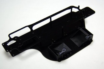 RUSTLER / SLASH BLACK G-10 LTO CHASSIS KIT (10629B)