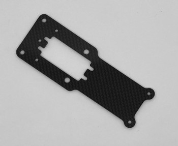 RUSTLER / SLASH DUAL THREAT REPLACEMENT CARBON FIBER FRONT TOP PLATE (10659)