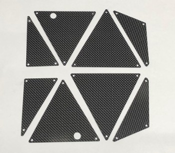 UNLIMITED DESERT RACER CARBON FIBER PANELS (8pc) (10665)