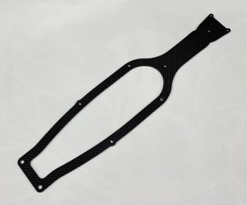TRAXXAS SLASH FWD DRAG REPLACEMENT TOP DECK CARBON FIBER (2mm) (10698)