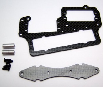 KYOSHO MP9 CARBON FIBER BATTERY FORWARD SERVO TRAY (10735)
