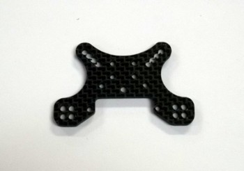 TEAM LOSI MINI 8IGHT TRUGGY CARBON FIBER FRONT SHOCK TOWER (3mm) (10847)