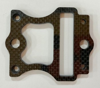 TEAM LOSI DBXL-E 2.0 CARBON FIBER CENTER DIFF BRACE (4mm) (10891A)