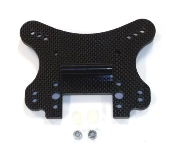 TEAM LOSI DESERT BUGGY XL CARBON FIBER FRONT SHOCK TOWER 6mm (10894)