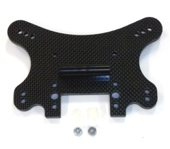 TEAM LOSI DESERT BUGGY XL CARBON FIBER REAR SHOCK TOWER 6mm (10895)