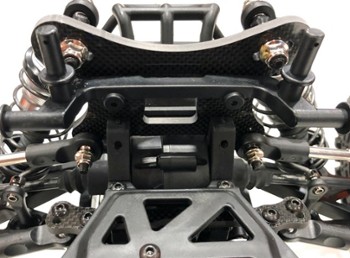 XTREME RACING TEAM LOSI DBXL-E 2.0 CARBON FIBER FRONT SHOCK TOWER (6mm) (10897)