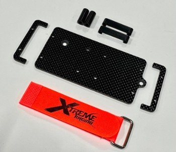 TEAM LOSI DBXL 2.0 GAS CARBON FIBER RECEIVER BATTERY TRAY (10909)