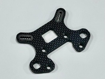 TEAM ASSOCIATED RC8B4.1 CARBON FRONT SHOCK TOWER (5mm) (10935)