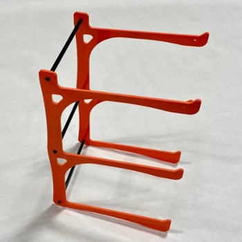 XTREME RACING ORANGE G-10 3 TIER CAR STAND (10965O)