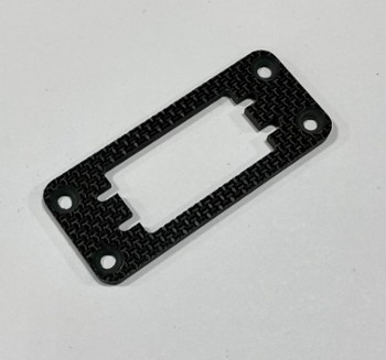 REDCAT RAMPAGE MT CARBON FIBER THROTTLE SERVO BRACE (3mm) (11083)