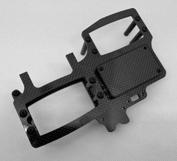 TEAM LOSI 5IVE-T CARBON FIBER SINGLE SERVO TRAY KIT (11116)