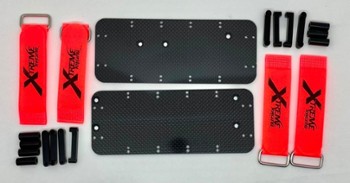 TEAM LOSI 5IVE-T CARBON FIBER BATTERY TRAY KIT (2PC) (11127)