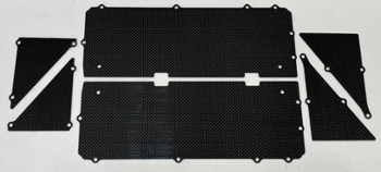 TEAM LOSI 5IVE-T CARBON FIBER BODY PANEL KIT (6pc) (11133)