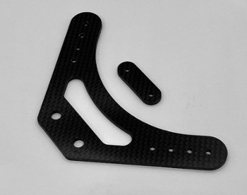 TEAM LOSI 22 5.0 CARBON FIBER REAR WING BODY MOUNT (11153)