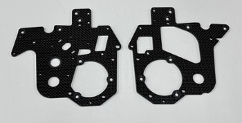 TEAM LOSI PROMOTO-MX MOTORCYCLE CARBON FIBER CHASSIS (3mm) (11170)