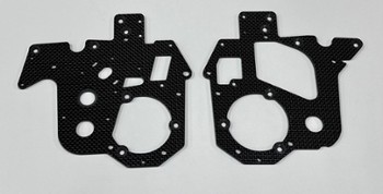TEAM LOSI PROMOTO-MX MOTORCYCLE CARBON FIBER CHASSIS (3mm) (11170)