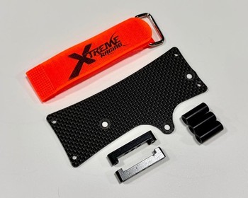 TEAM LOSI 5IVE-TE 3.0 CARBON FIBER RECEIVER SHORTY BATTERY TRAY KIT (11191)