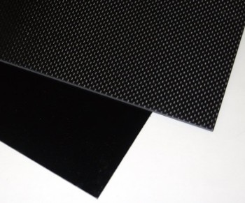 6" x 9" x 3.0mm BLACK G-10 FIBERGLASS PANEL (11545)