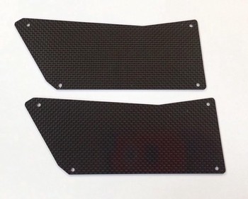 RR10 BOMBER CARBON FIBER SIDE PANELS (2) (11861)