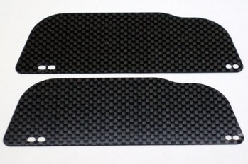 HOT BODIES D8T CARBON FIBER MUD GUARD (12117)