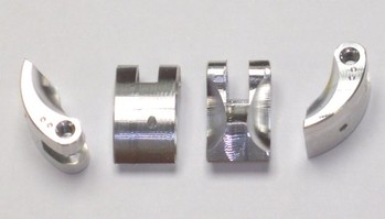 XTREME 1/8 SCALE 7075 LOSI RACE STYLE ALUMINUM 4 SHOE CLUTCHES (1824)