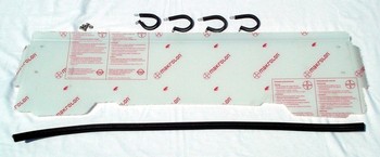 POLARIS RZR 900 & XP 1000 1/4" CLEAR SHORTY LOWER WINDSHIELD (40004)