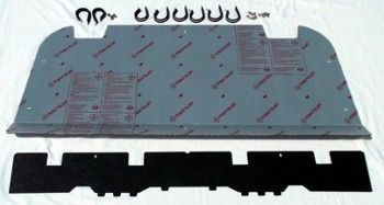 POLARIS RZR XP 1000 1/8" SMOKE TINTED REAR PANEL WINDSHIELD KIT (40010LT)