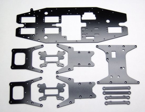 Losi LST XXL-2 1:8 Spare Part LOS241000 Chassis Kit Part 1 LST®